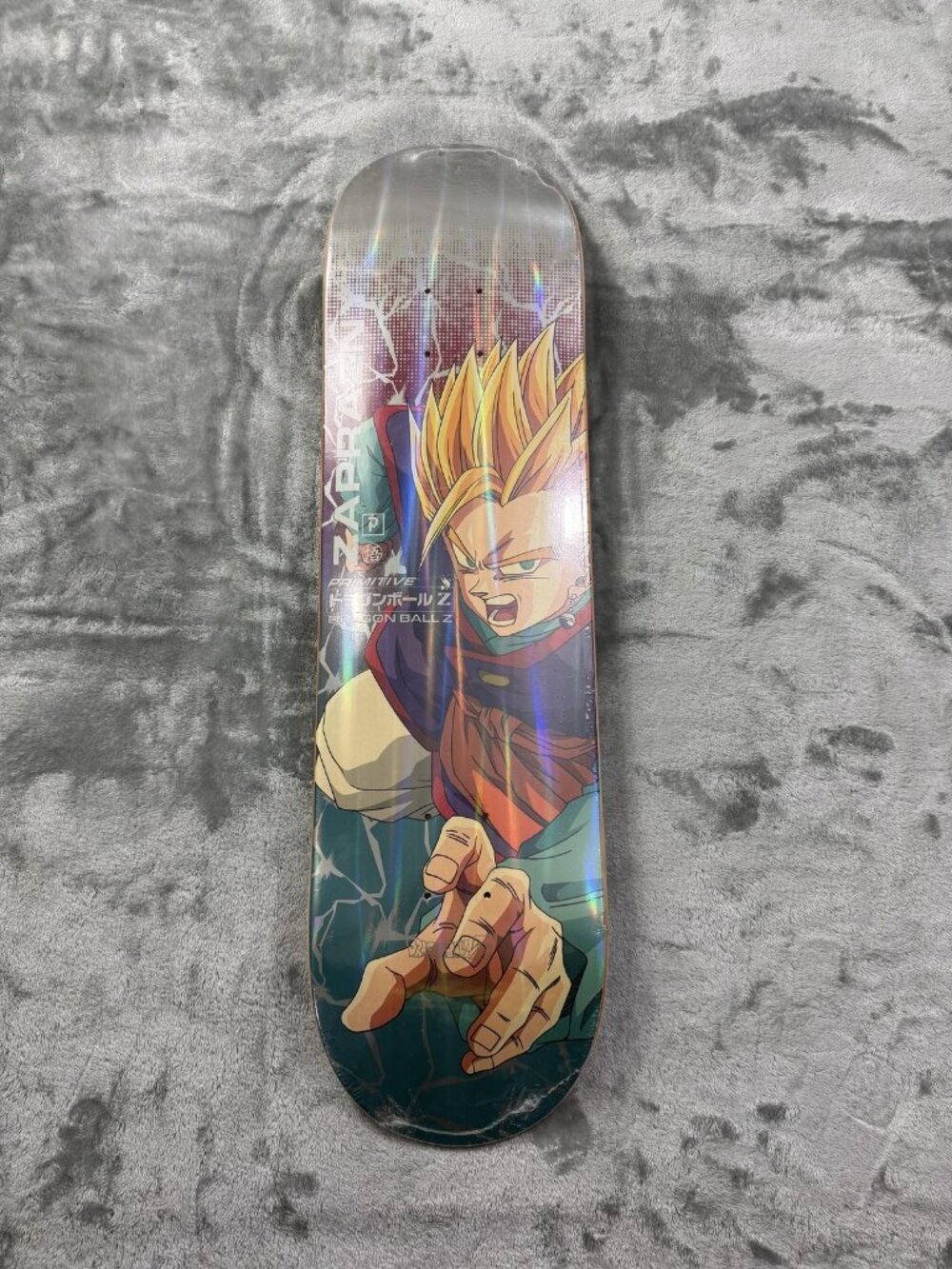 New Primitive Dragon Ball Z Super Saiyan Gohan Skateboard Deck Zapranzy 8.25